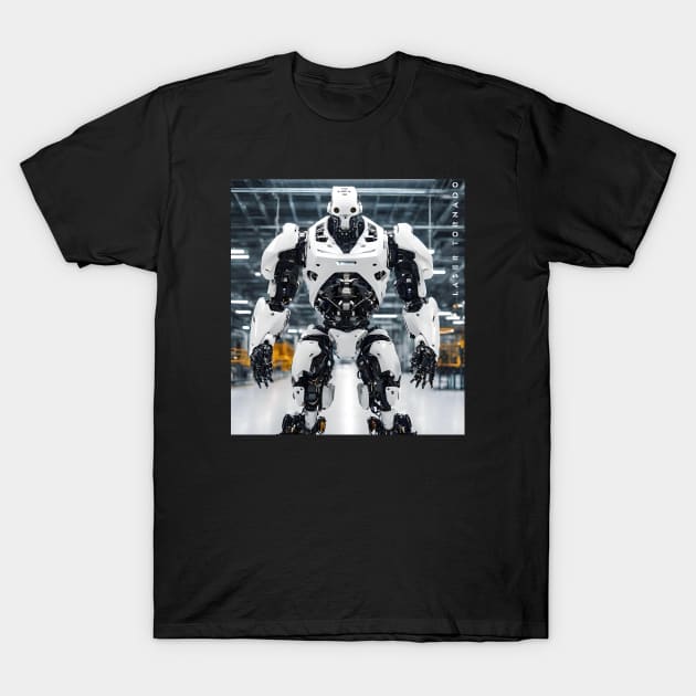 Robot 4 T-Shirt by Laser Tornado